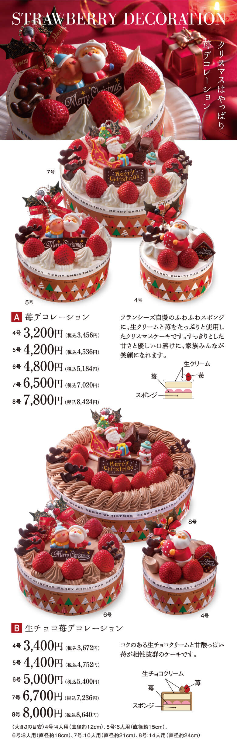 クリスマスケーキ